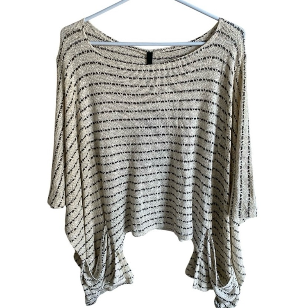 ELAN Poncho-ish sweater top one size NWT